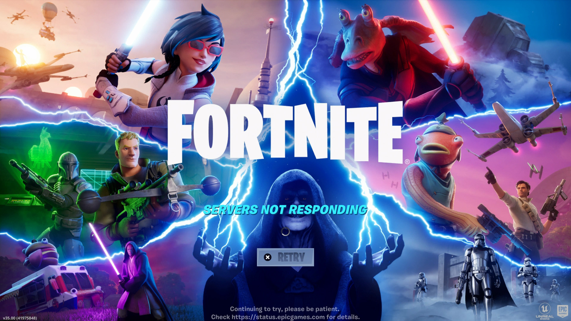 Is Fortnite down? Galactic Battle Season 3 in Chapter 6