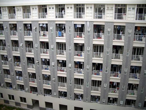 Dorms at Guangzhou Higher Education Mega Center.