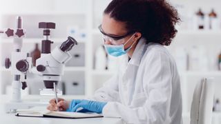 Scientist in a lab