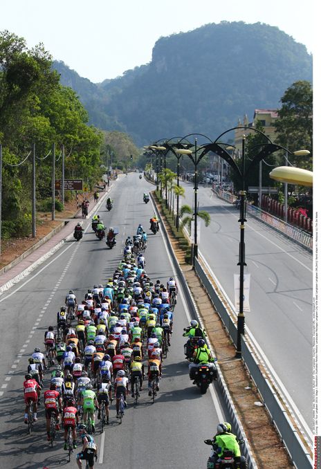 Stage 1 of the Tour de Langkawi