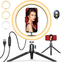 Gpeestrac 10-inch Selfie Ring Light: was $79 now $23 @ Amazon