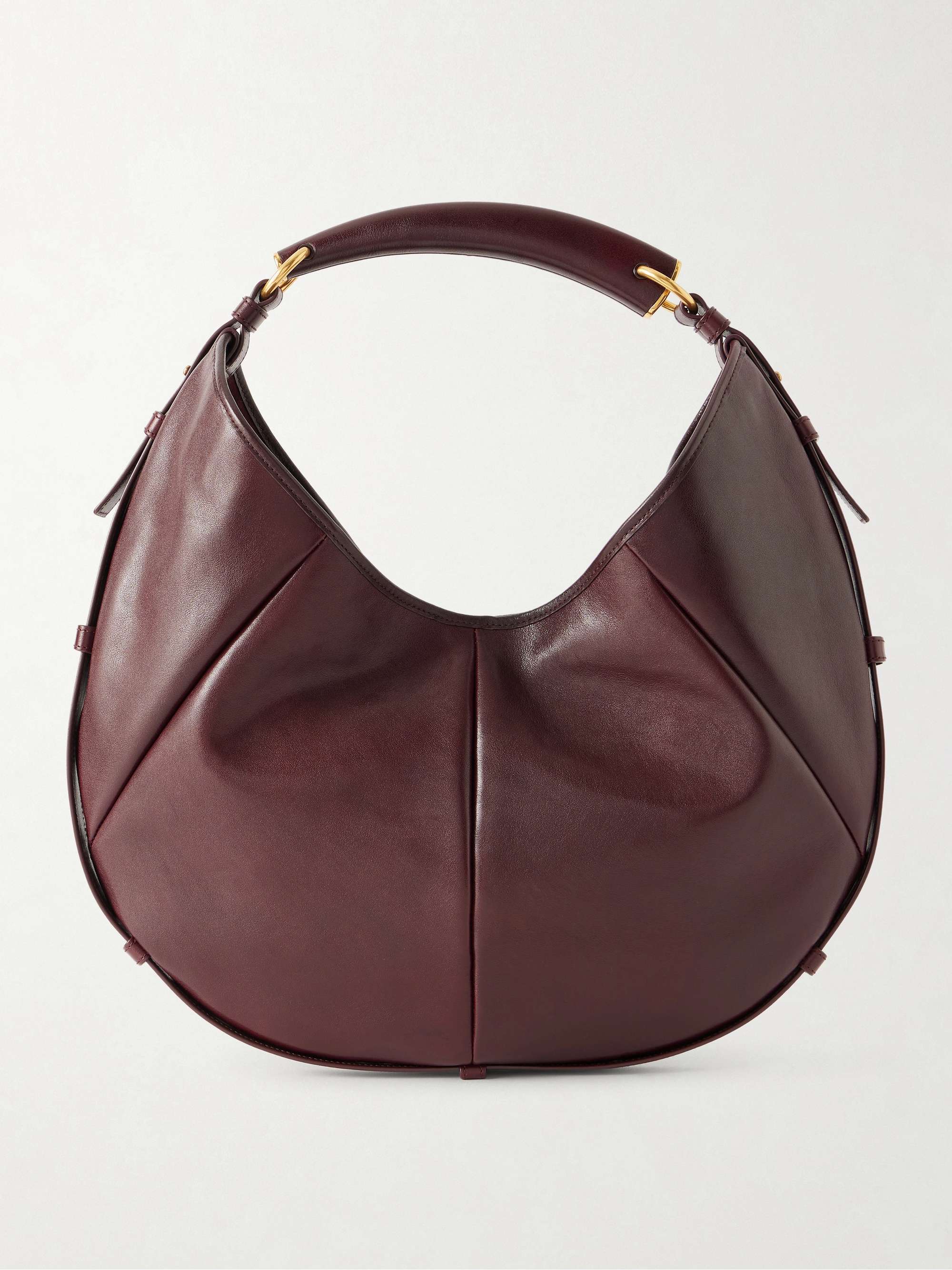 Mombasa Paneled Leather Shoulder Bag