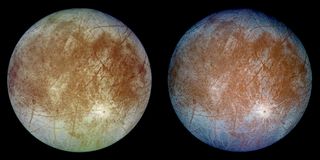 Jupiter's Ice-covered Satellite, Europa