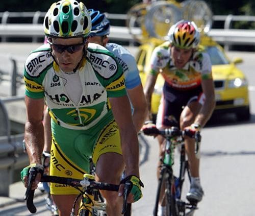 Alex Moos (Phonak) didn't get the home win he wanted today