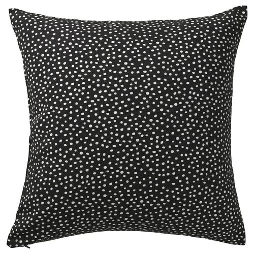 Bj&Ouml;rkgr&Aring;mal Cushion Cover - Black/white 20x20 "