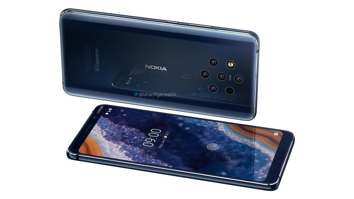 Slik ser sannsynligvis Nokia 9 ut. Kilde: Ishan Agarwal