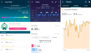The data and fitness analysis by Fitbit is unparalleled.