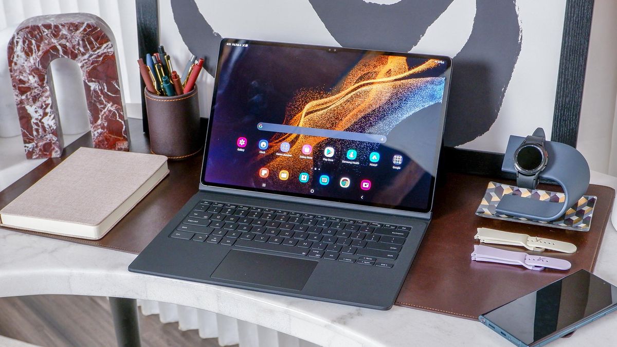 I tried using the Galaxy Tab S8 Ultra as my laptop for a week
