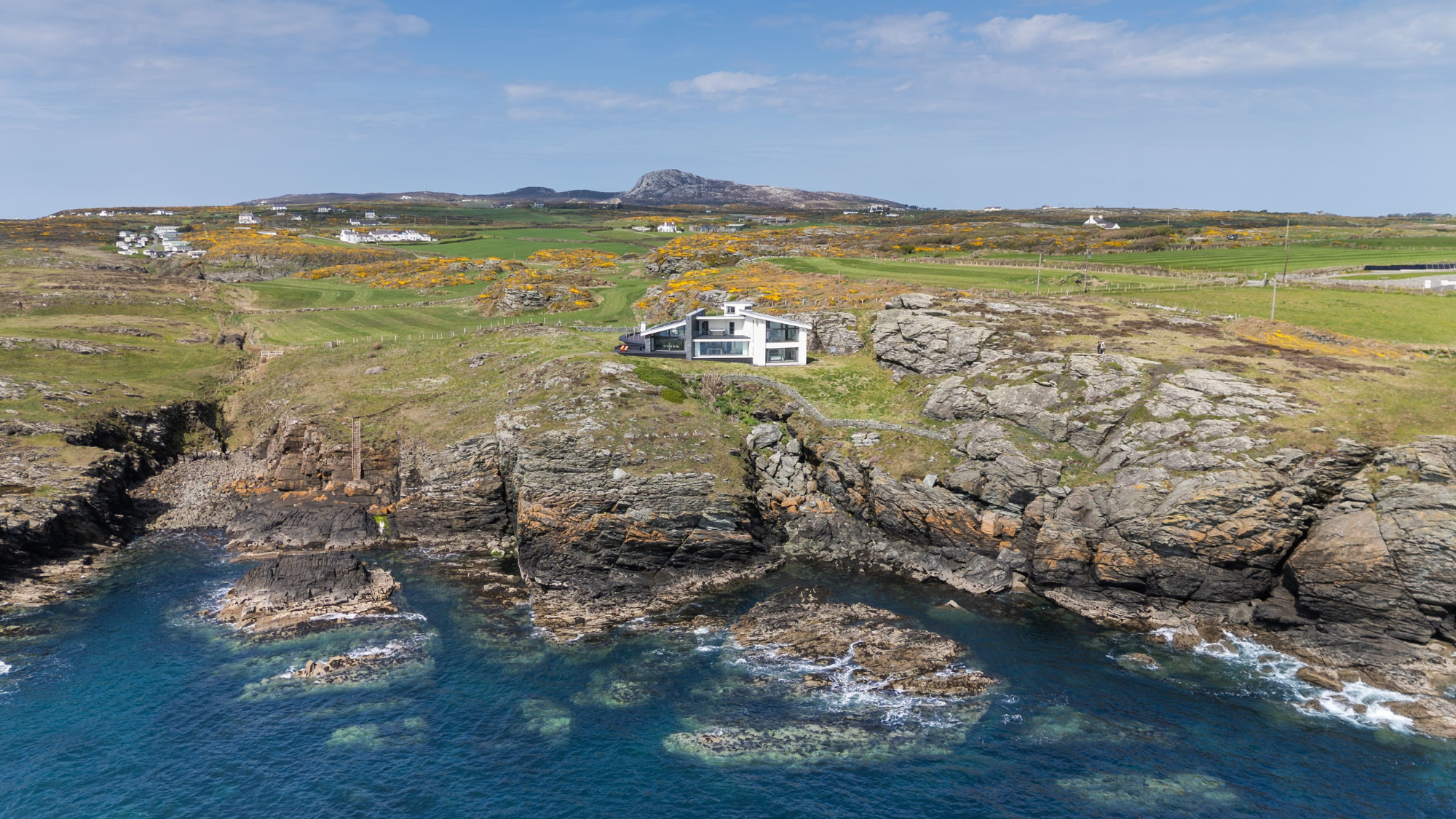 Anglesey, White Horses, Trearddur Bay
