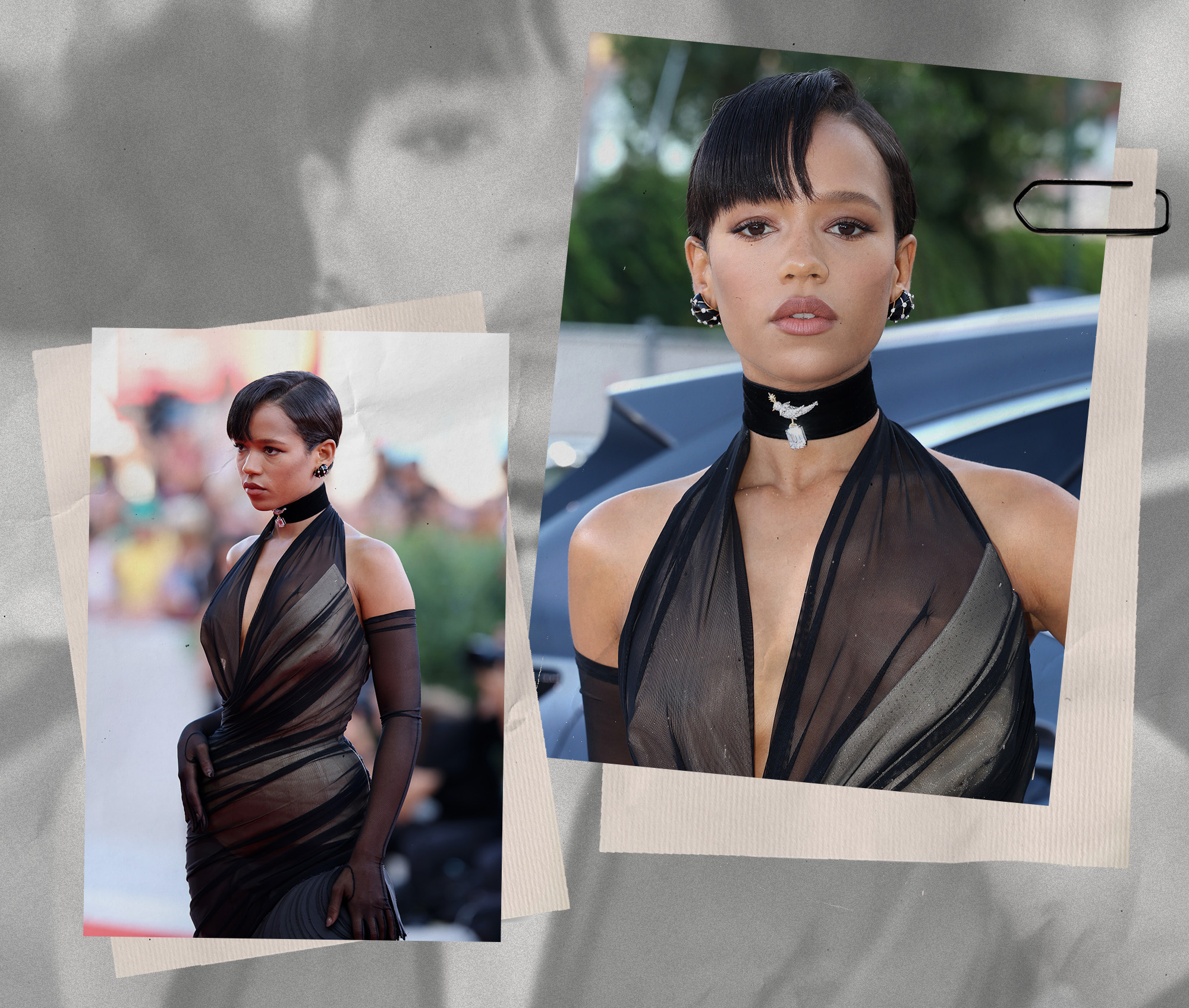 Taylor Russell walks the 2024 Closing Ceremony Red Carpet at the 81st Venice International Film Festival