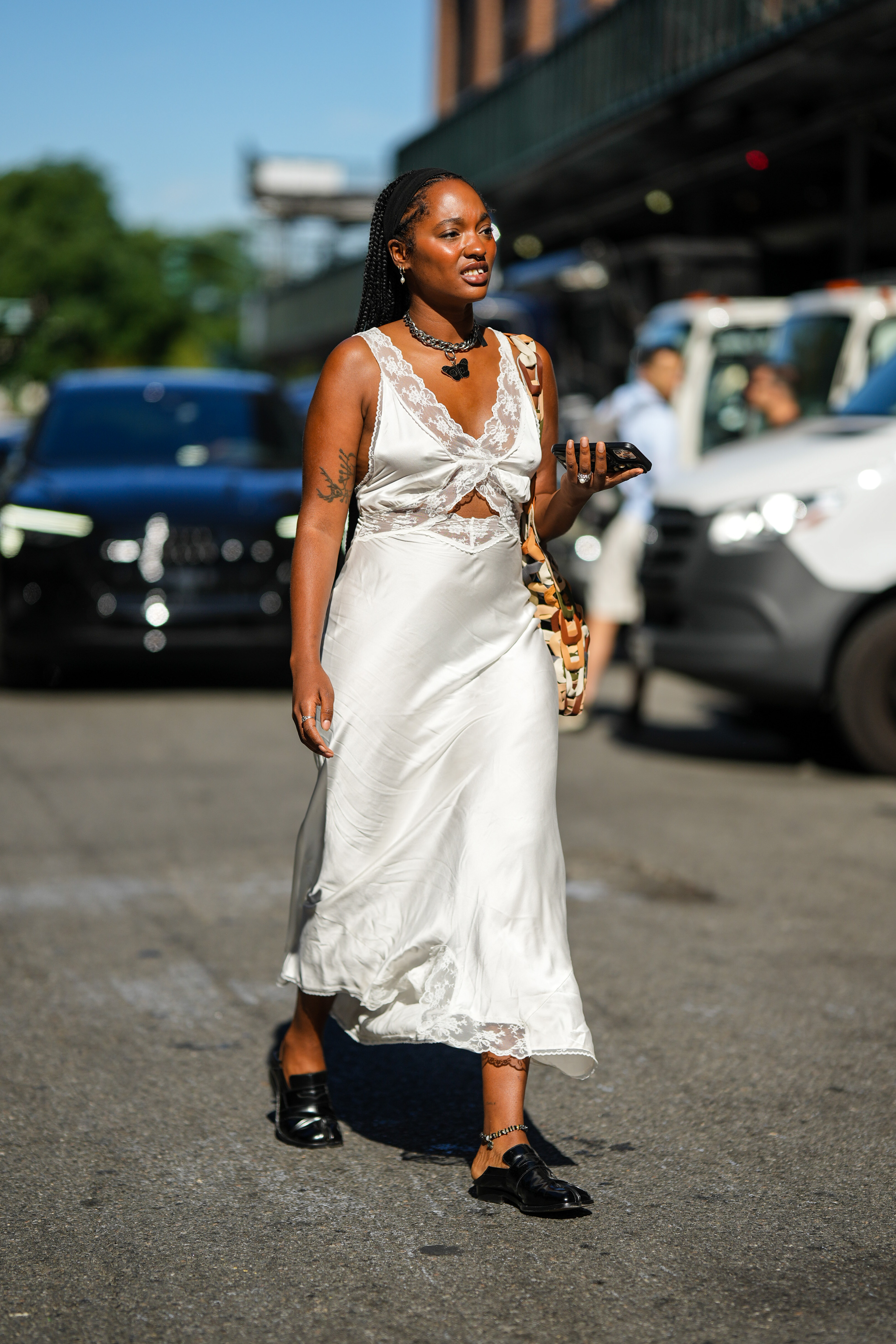 white dress trend spring 2024
