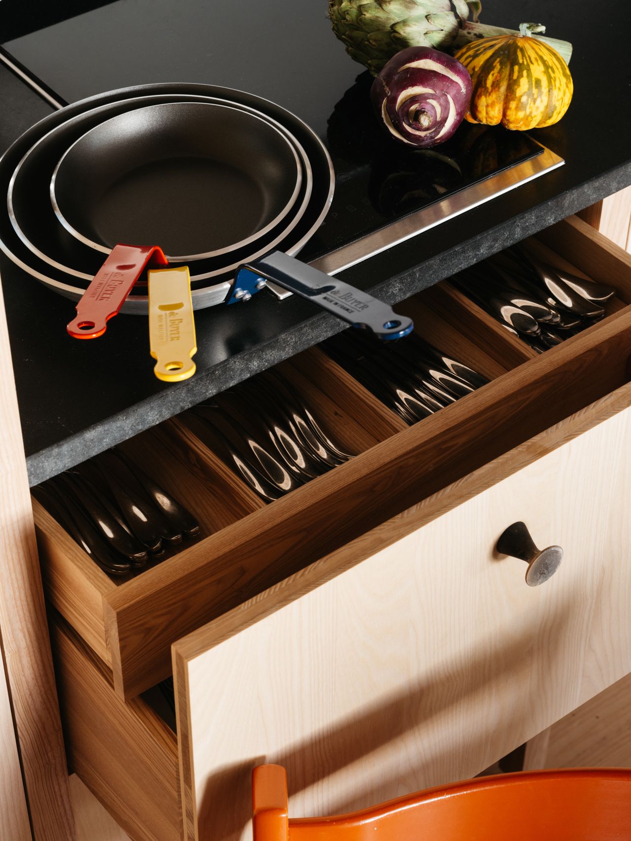 Somer's timber kitchen cabinets