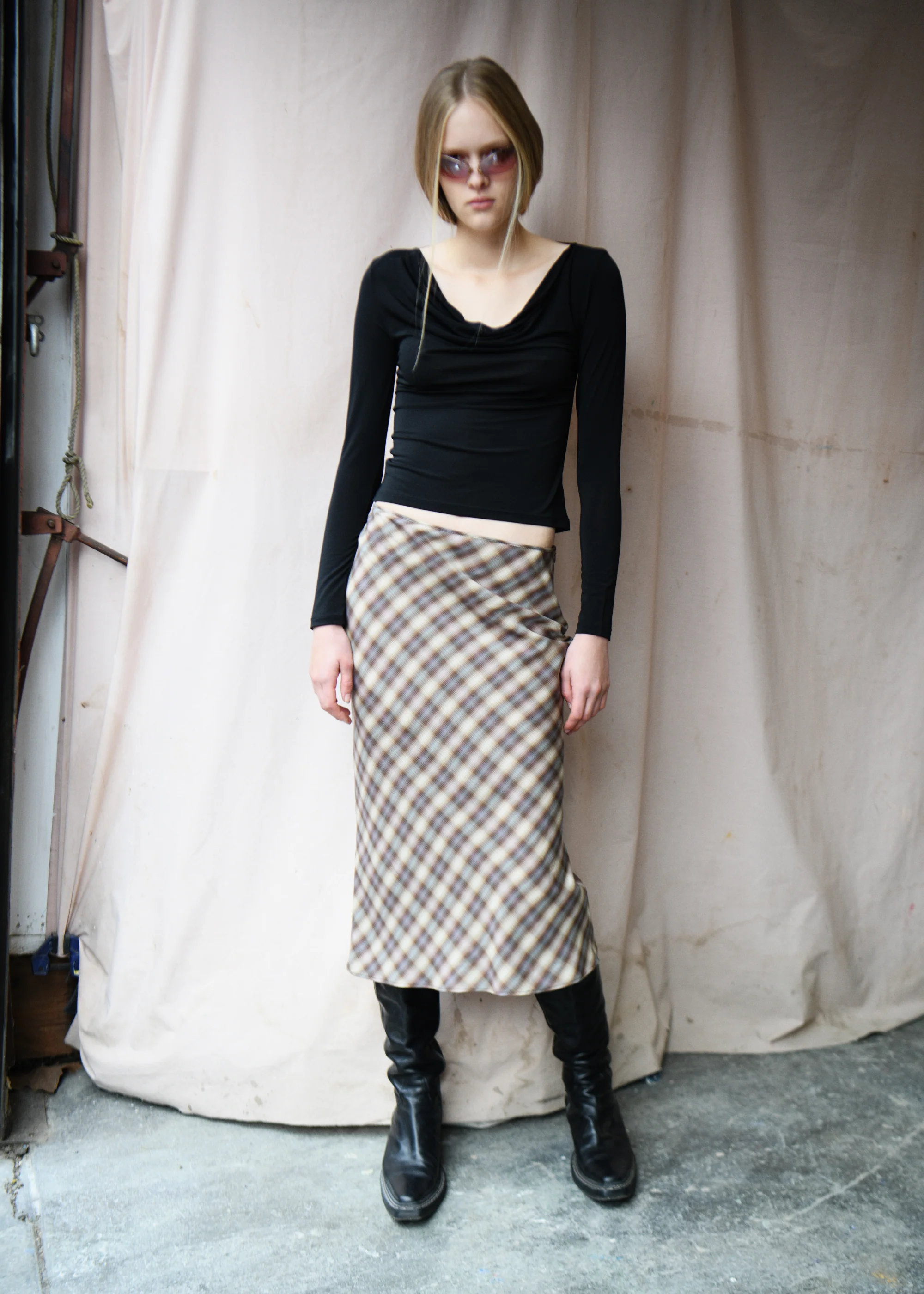 Permanent Vacation Enmesh Skirt.