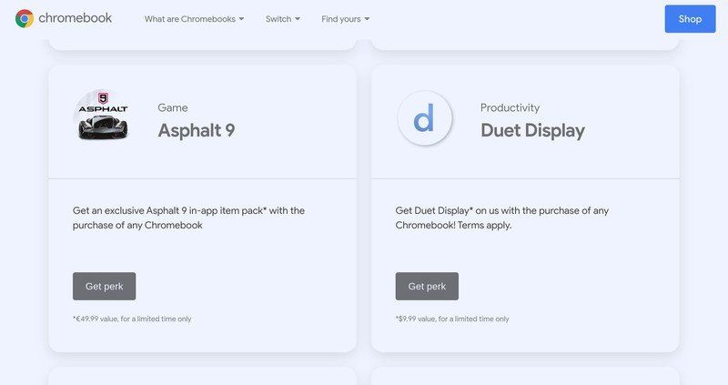 Asphalt 9 Chromecast perk