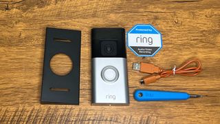 Ring Battery Doorbell Plus components