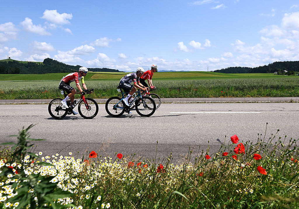 It's a beautiful day at the Tour de Suisse