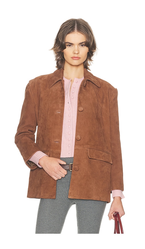 The Schoolhouse Jacket in Suede
