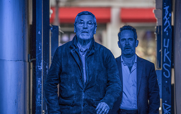 Tchéky Karyo and Tom Hollander in Baptiste