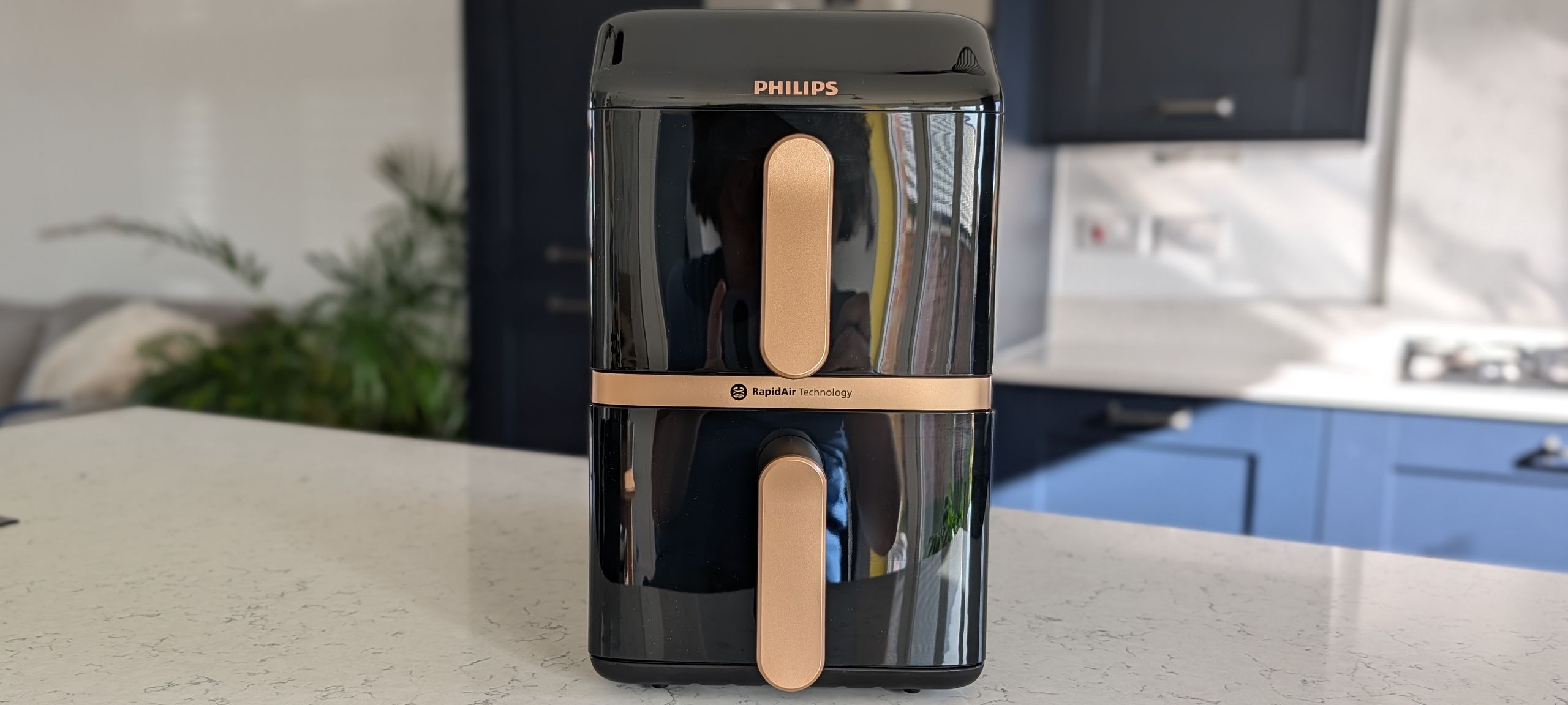 photo of I tested the Philips 4000 Series Stacked Dual Basket Air Fryer — a premium appliance with looks to match image
