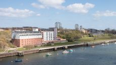 View of Sunderland University St Peters campus