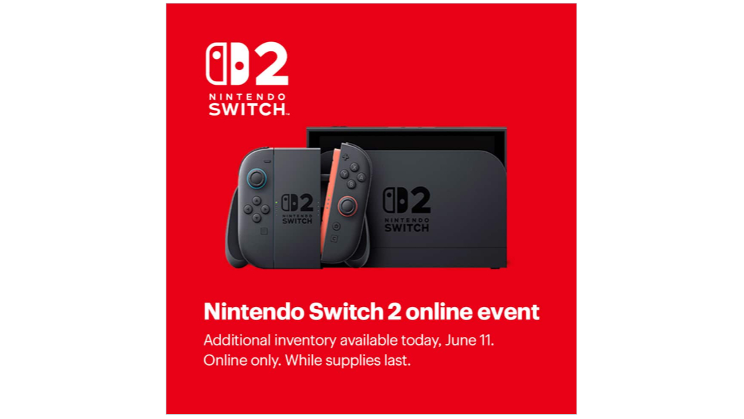 Best Buy Switch 2 restock logo
