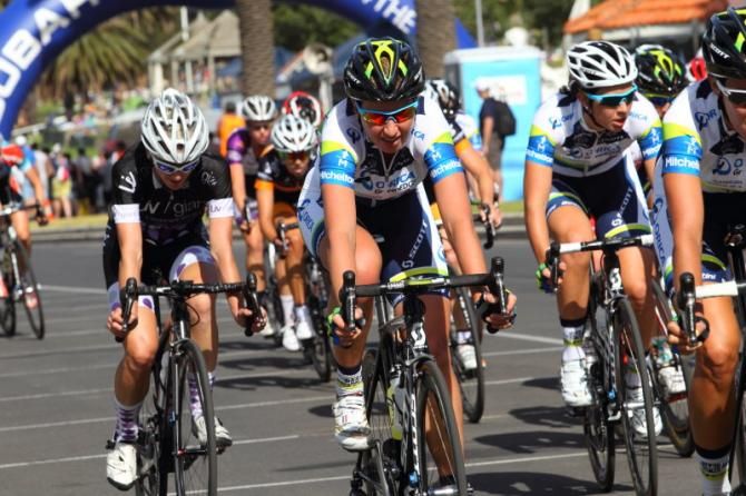 Loes Gunnewijk (Orica - AIS) is enjoying some time in Australia, away from the Dutch winter