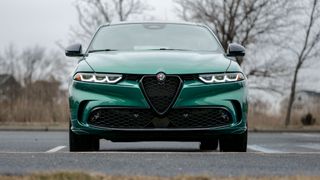 2024 Alfa Romeo Tonale Speciale front headlights.