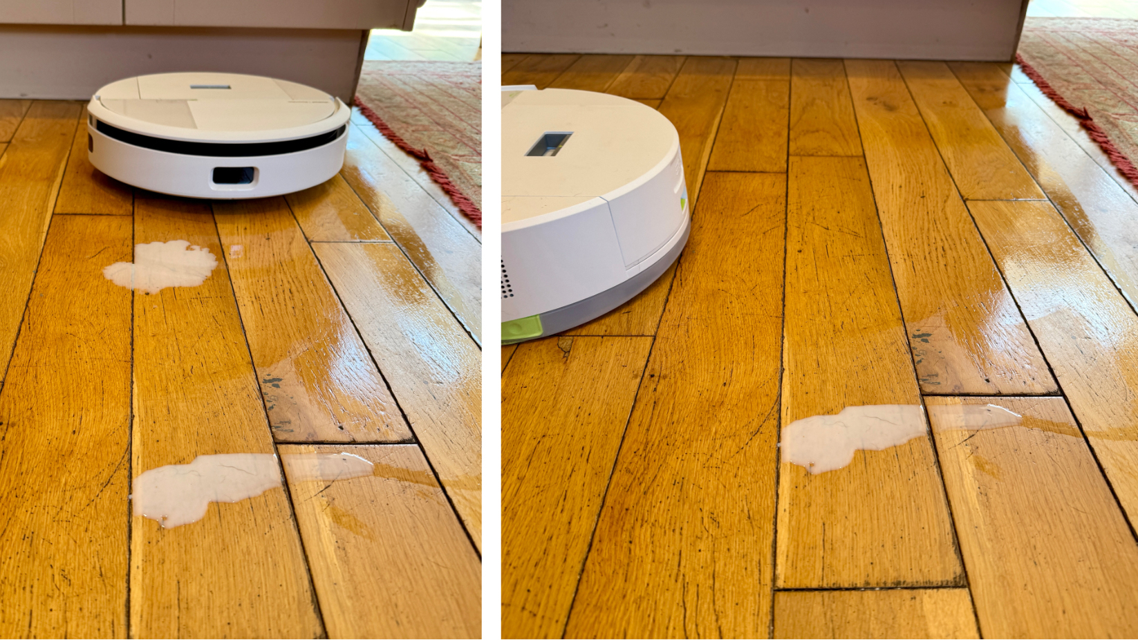 iRobot Roomba 205 DustCompactor Combo during mopping tests