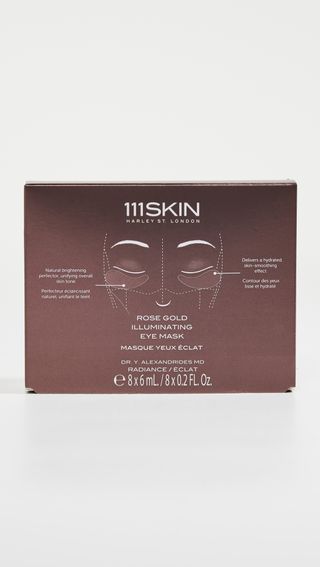 Rose Gold Illuminating Eye Mask Box