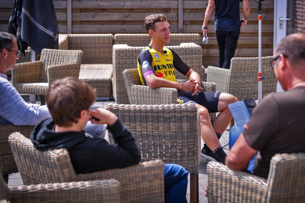 Tony Martin relaxes ahead of the 2019 Tour de France