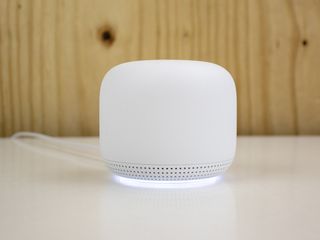 Nest Wifi Mesh Point listening to Google Assistant commands