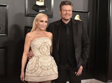 Gwen Stefani and Blake Shelton attend the 62nd Annual Grammy Awards