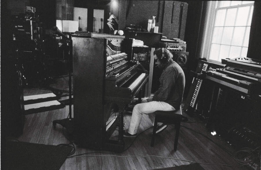 Whiskey Myers in the studio