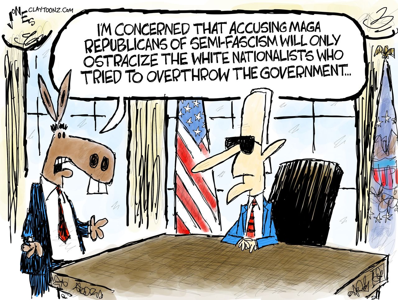 5 brutally funny cartoons about Biden's anti-GOP rhetoric | The Week