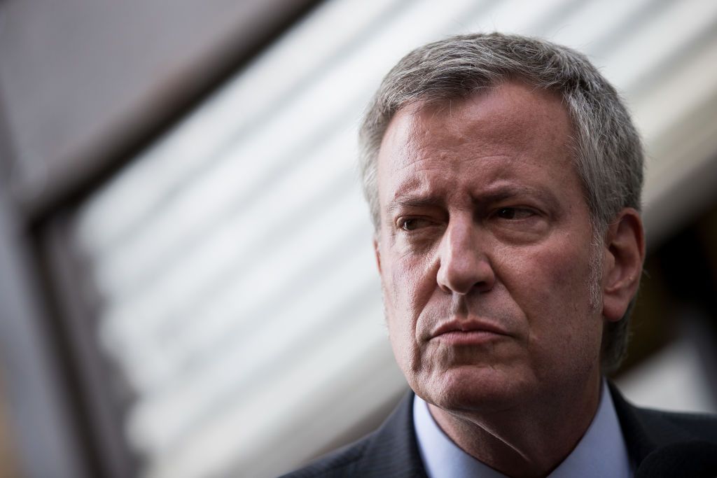 Bill de Blasio.