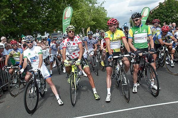 The leaders of the classifications at the start