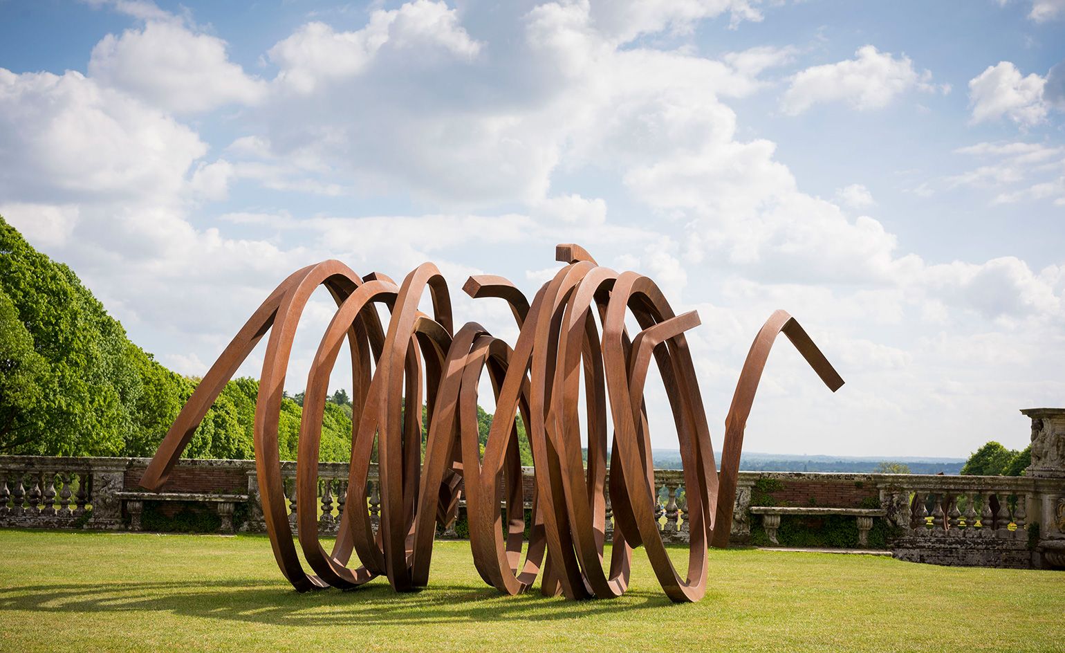 Venet Bernar Venet sculptures arrive at The National Trust | Wallpaper