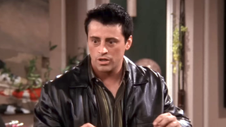 matt leblanc as joey on friends