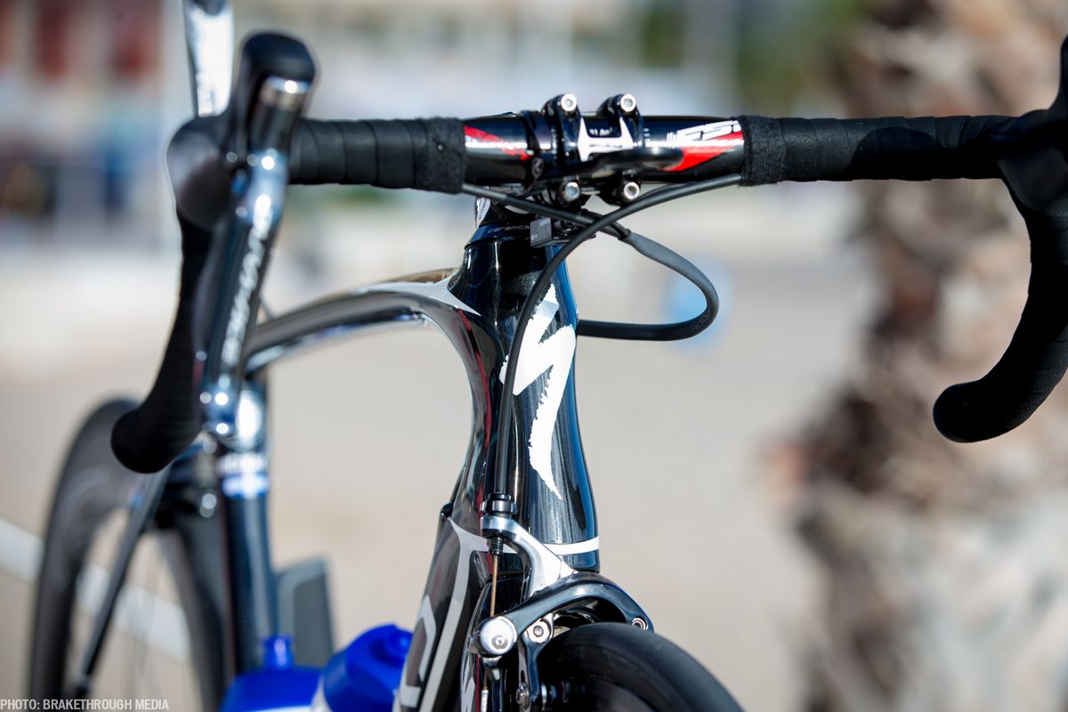 Etixx-QuickStep use Shimano brakes