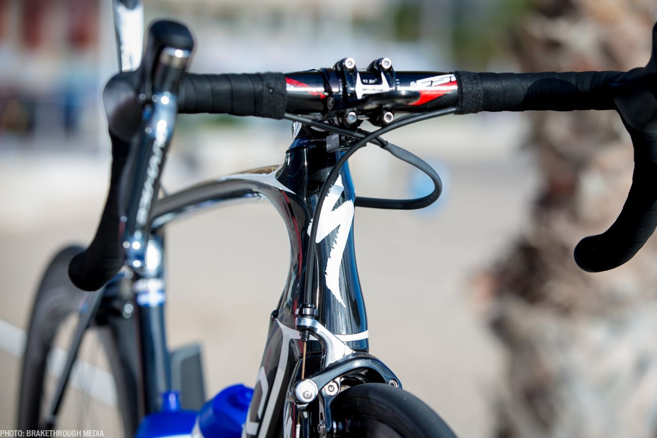 Etixx-QuickStep use Shimano brakes