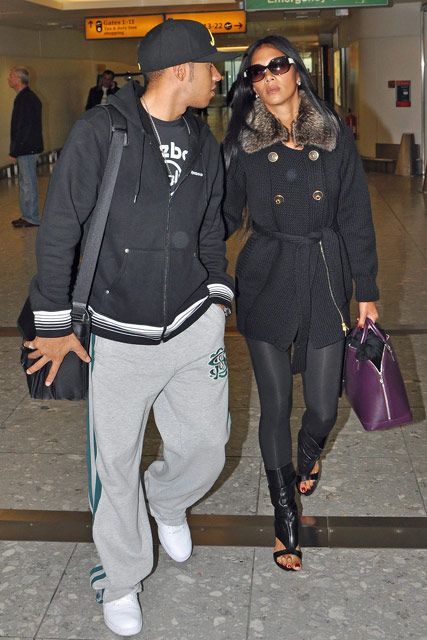 Lewis Hamilton and Nicole Scherzinger - Celebrity News - Marie Claire