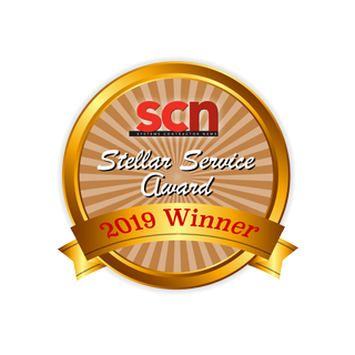 SCN 2019 Stellar Service Award Winner logo