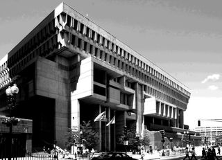 Boston City Hall, 1969, by Michael McKinnell of Kallmann McKinnell & Knowles