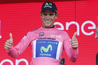 Andrey Amador (Movistar) takes the overall lead at the Giro d'Italia stage 13