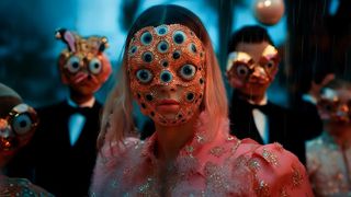 Still from an AI-generated video based on a Salvador Dalí film concept