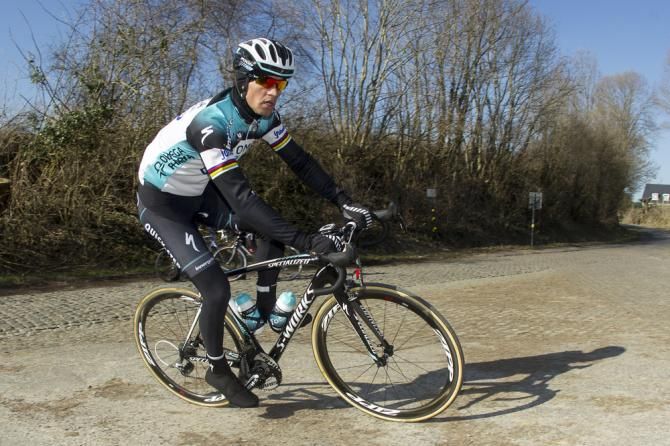 Zdenek Stybar (Omega Pharma-Quick Step) recons the Omloop Het Nieuwsblad route.