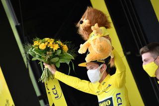 Tour de France 2020 - 107th Edition - 9th stage Pau - Laruns 153 km - 05/09/2020 - Primoz Roglic (SLO - Team Jumbo - Visma) - photo POOL/BettiniPhotoÂ©2020