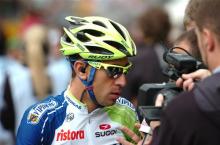 Vincenzo Nibali (Liquigas-Cannondale) remains in third place overall after stage 14