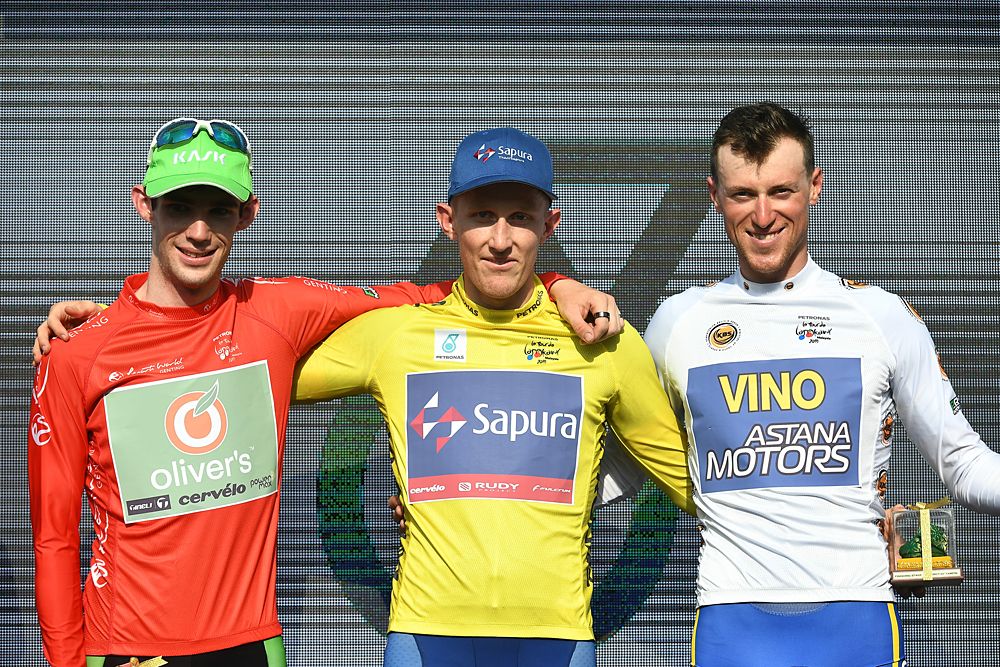 Marcus Culey (Team Sapura Cycling) wins the opening stage at Tour de Langkawi