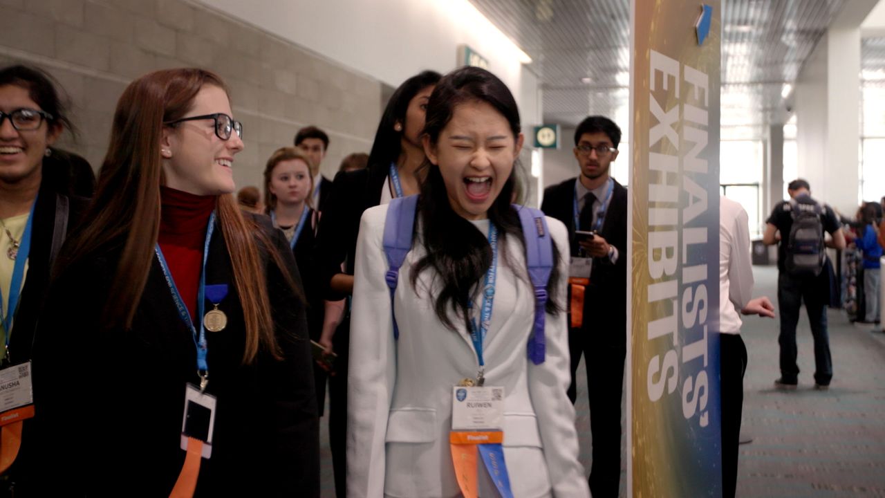 A scene from Science Fair.